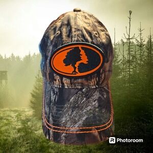 Men's Mossy Oak Fitted Hat Size OSFA